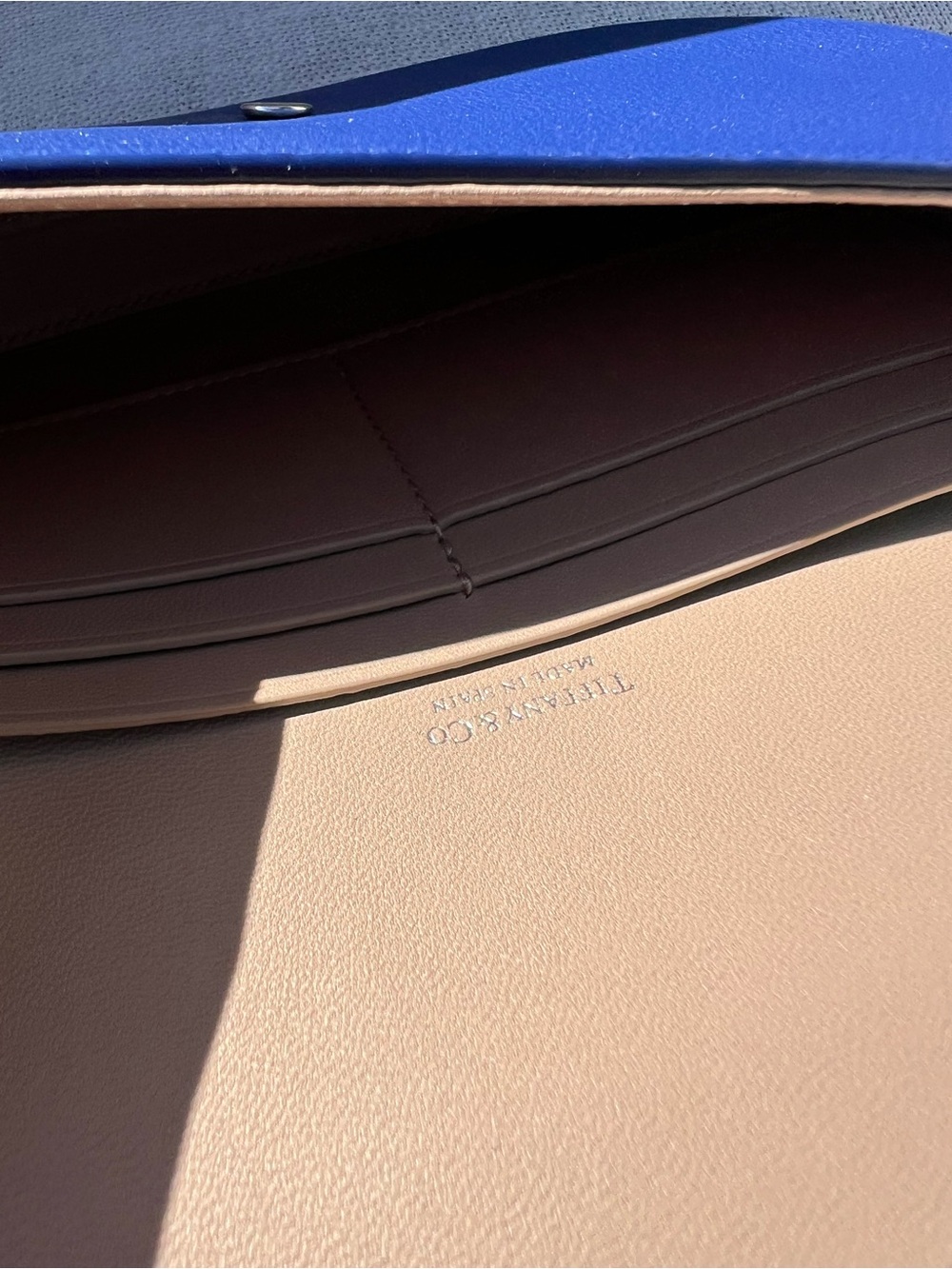 Tiffany & Co crossbody bag in blue - Picture 8 of 8